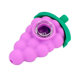 4" Silicone Grape Hand Pipe