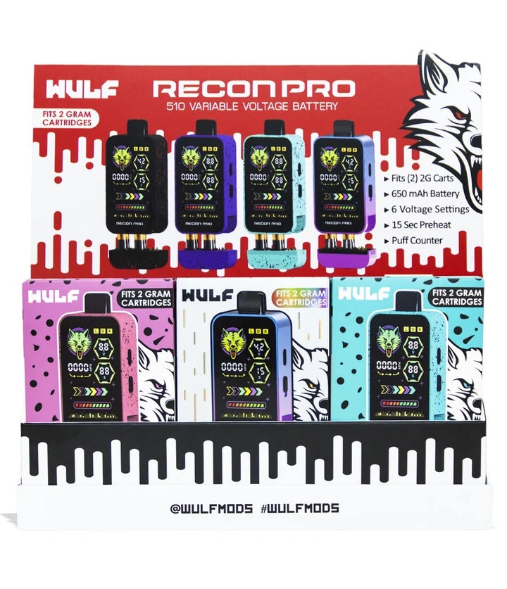 9CT Wulf Mods Recon Pro Variable Voltage Battery