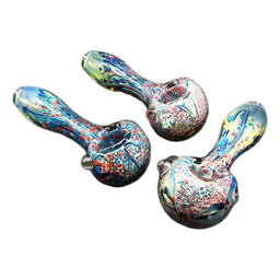 4.5" Straight Art Frit Hand Pipe