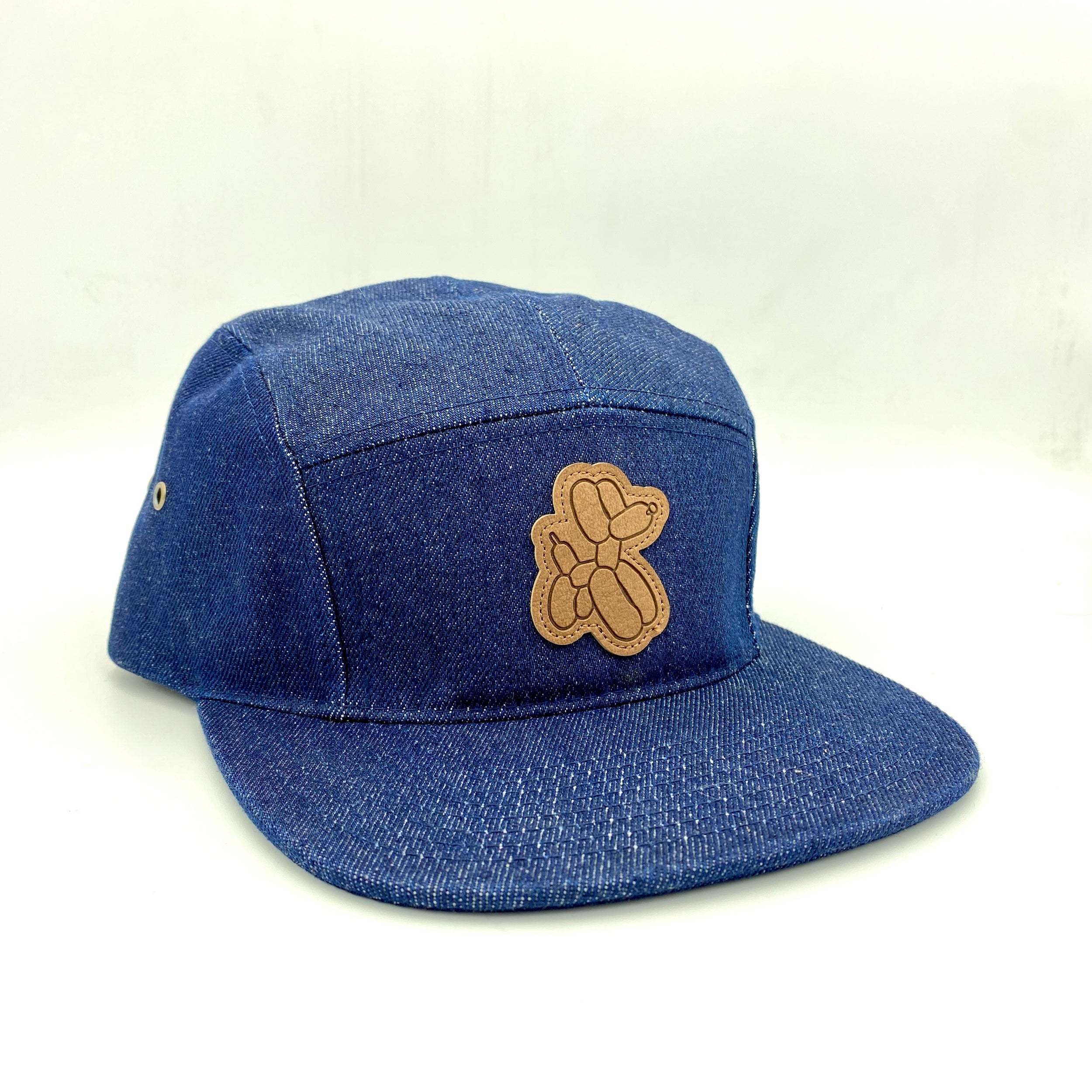 Blitzkriega Glass Denim 5 Panel Hat