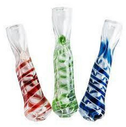 3" Assorted Basic Glass One Hitters