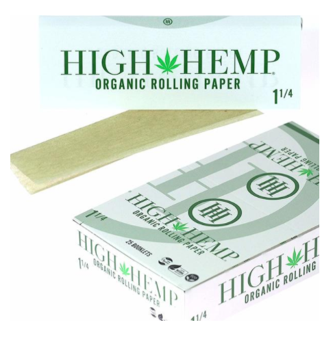High Hemp Rolling Papers King Size - 25 ct.