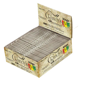 Randy's Roots Wired Hemp Rolling Papers King Size - 25 ct.