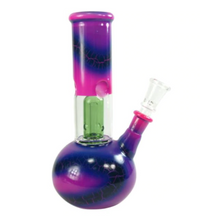 8" Painted Water Pipe with Percolator