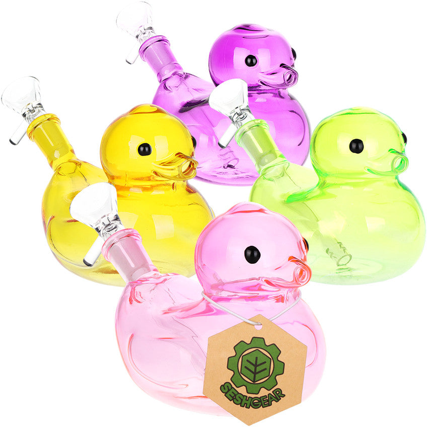 SeshGear 5.5" Floating Ducky Water Pipe | Assorted Colors