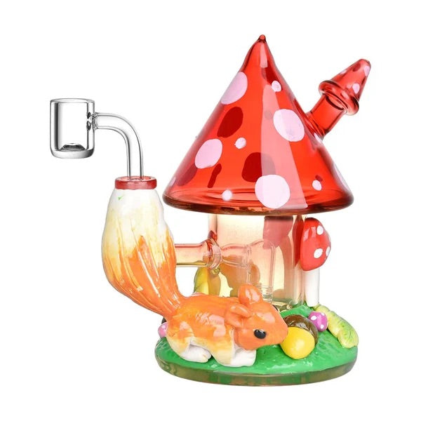 SeshGear 7" Shroom Forest Fantasy Glass Dab Rig