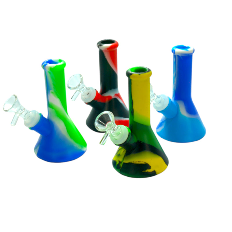 5" Silicone Beaker Bong