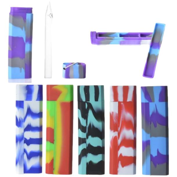 Silicone Dab Straw & Chillum Kit