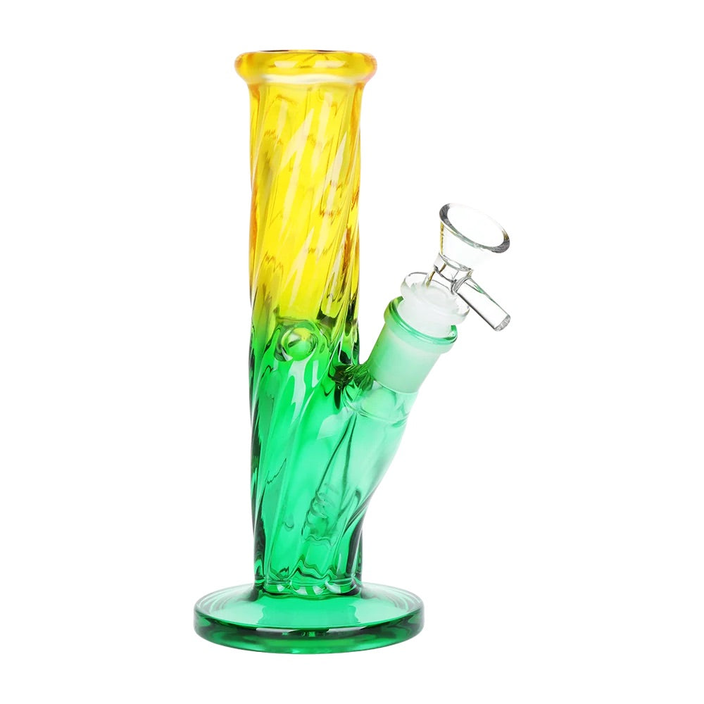 SeshGear 8" Ombre Twist Tube Glass Water Pipe