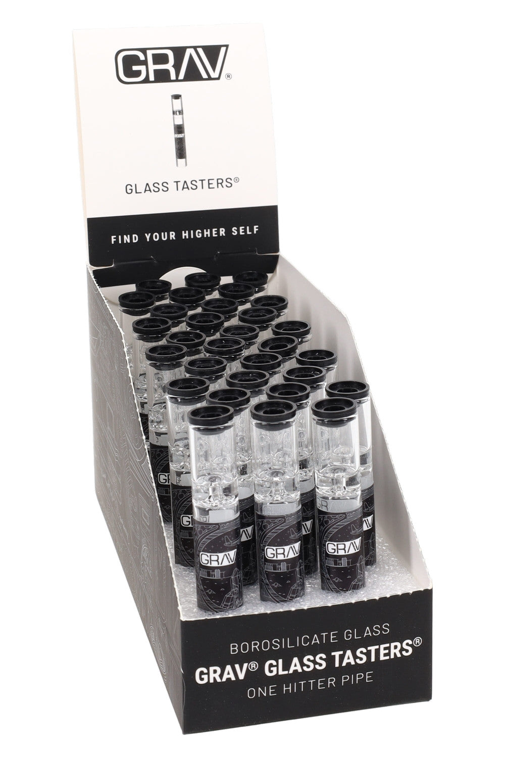 30CT Display GRAV® 12mm Countertop Taster