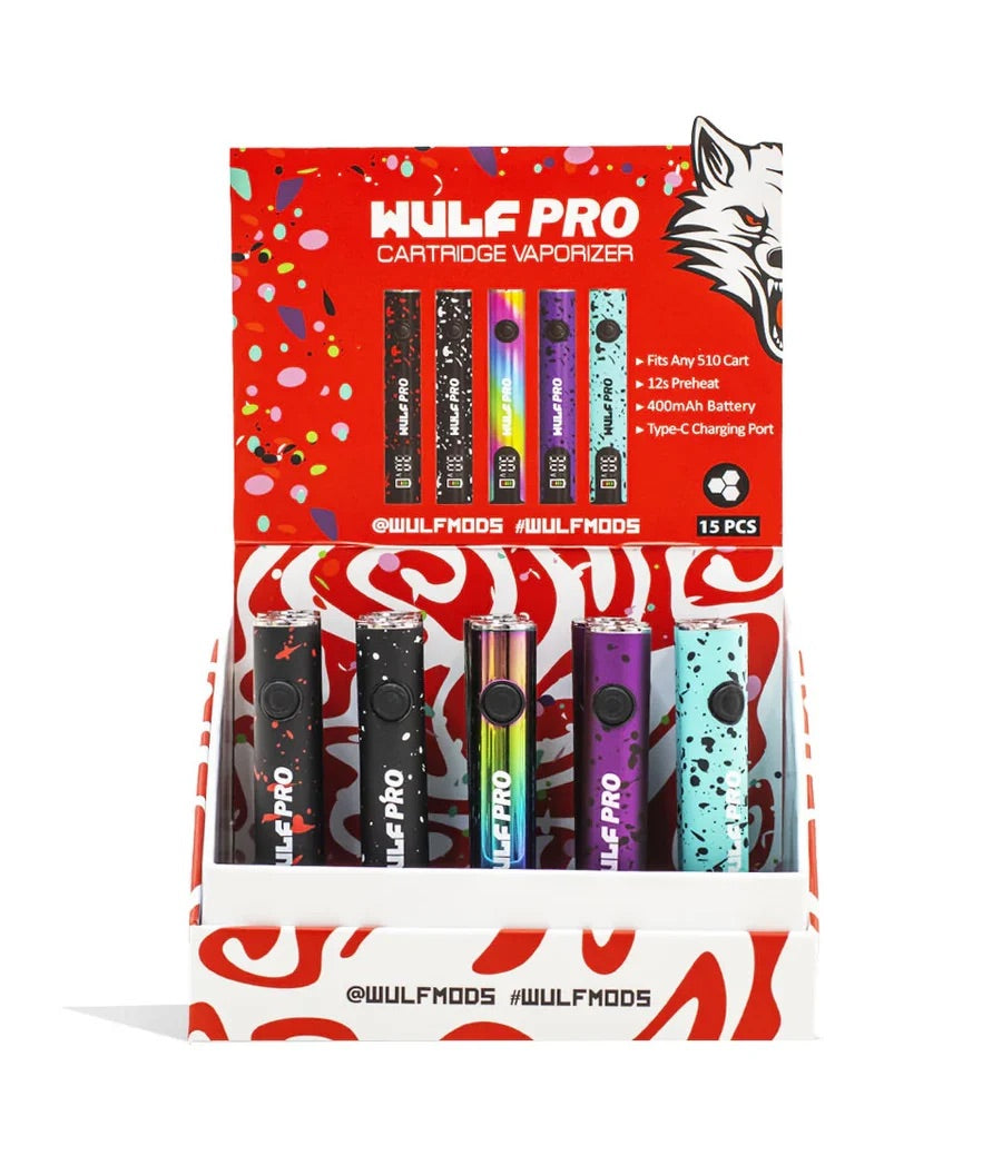 15CT Wulf Mods PRO 510 Variable Voltage Battery