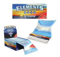 Elements Artesano Rolling Papers with Tips King Size - 15 ct.