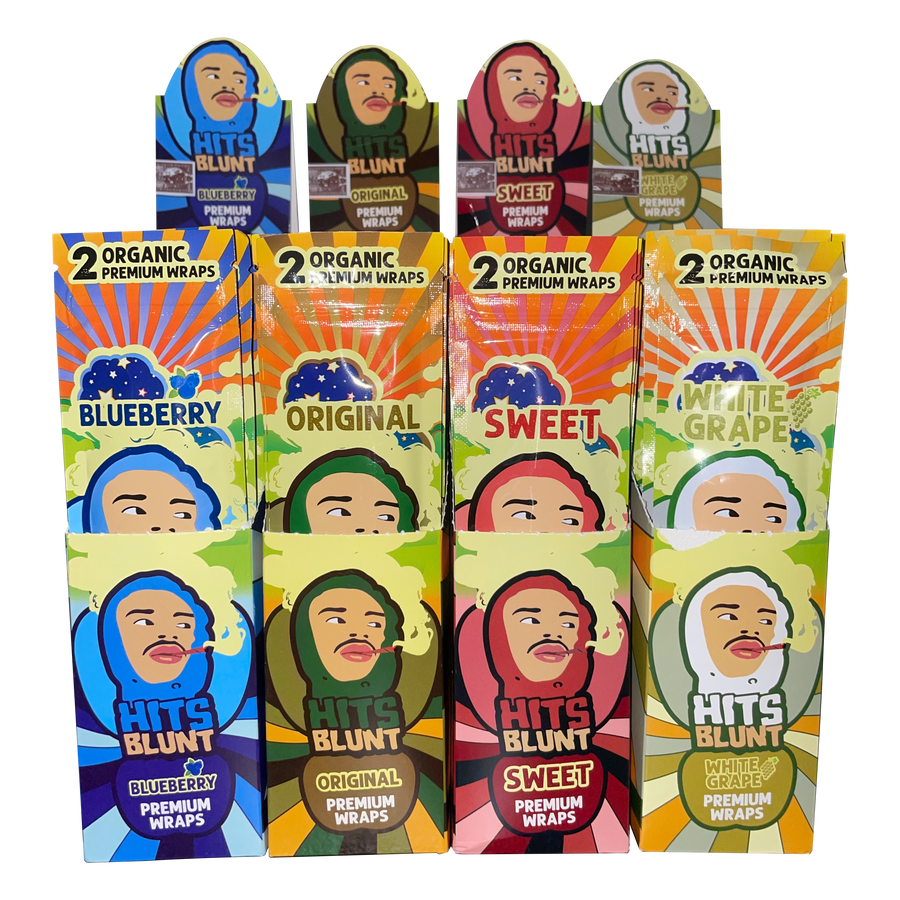 Hits Blunt Hemp Wraps 25pk/2ct