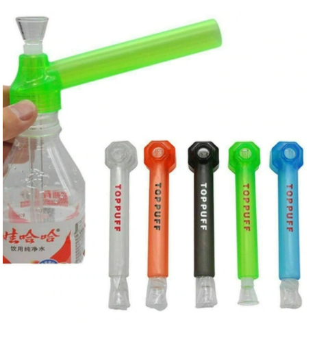 Top Puff Water Bottle Water Pipe Attachment
