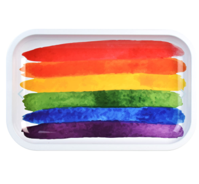Pulsar Pride Paint Metal Rolling Tray 7" x 11"