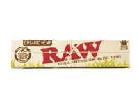 RAW Organic Hemp Rolling Papers King Slim - 50 ct.