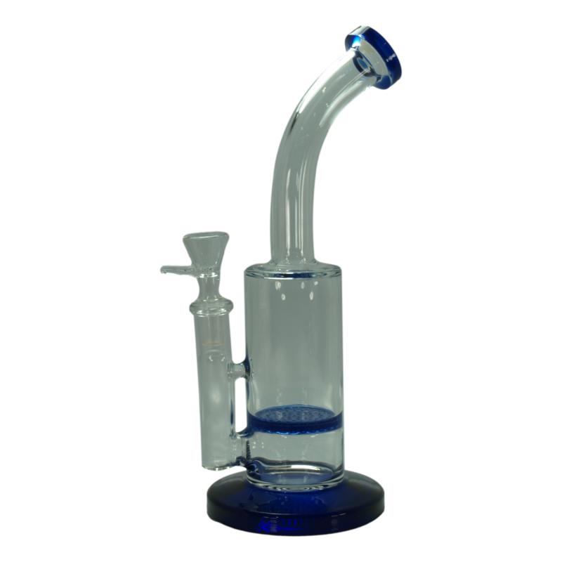 10" Slant Neck Honeycomb Water Pipe