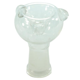Clear Glass On Glass Bowl 14mm Female