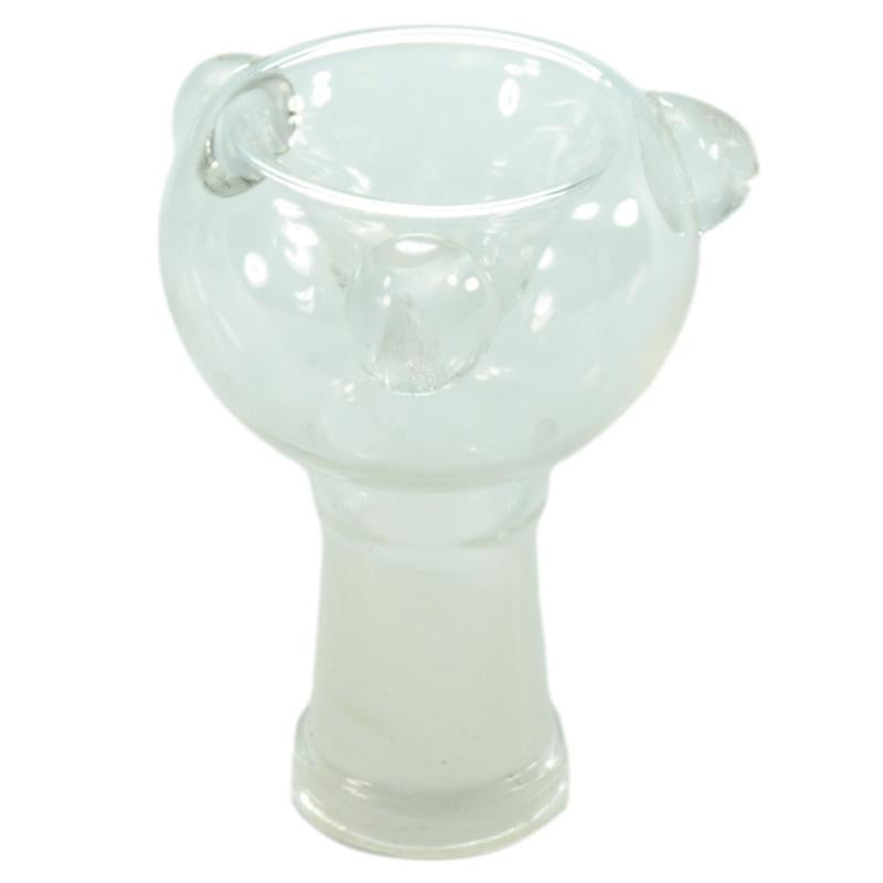 Clear Glass On Glass Bowl 14mm Female