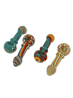 4" Wig Wag Hand Pipe