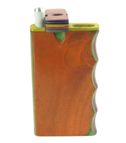 3" Basic Wood Dugout & Metal Bat