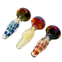 2CT 3.5” Drop Dots Thick Hand Pipe