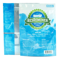 ResRemover 420 Cleaner | Makes 16fl.oz. (474ml) Per Cleaning Pouch | 12 ct. Display Box | Just Add W