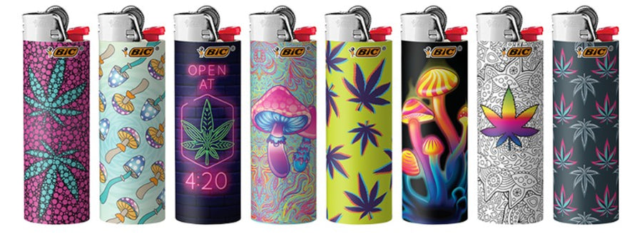 Bic Maxi Lighter 50ct. Special Edition Mix | Loose No Tray
