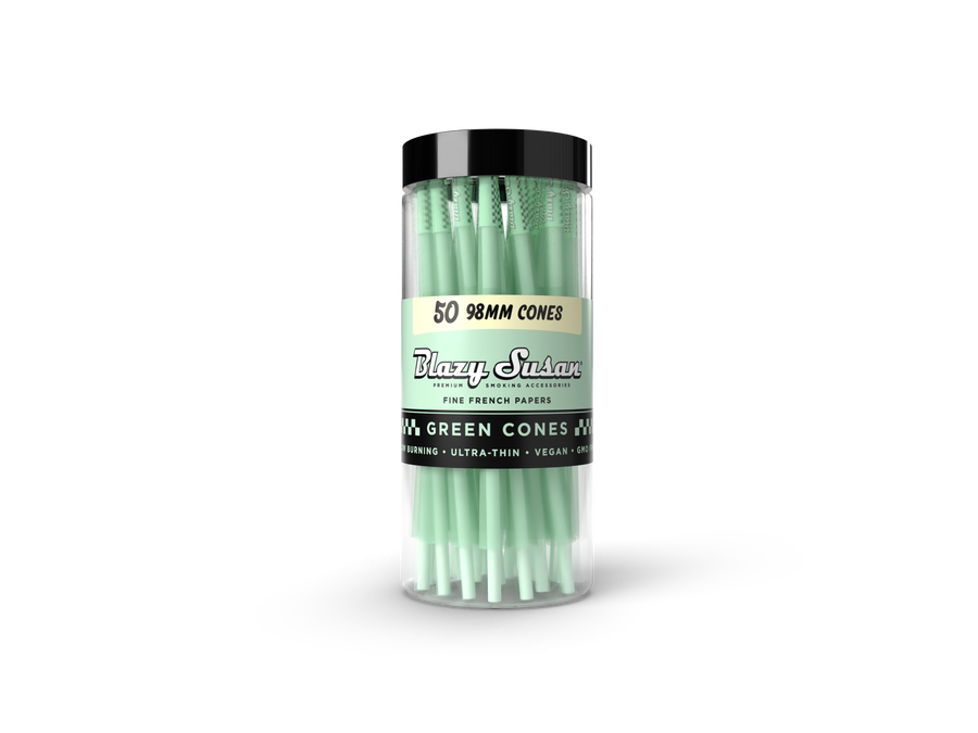 Blazy Susan Cones 98mm Size 50ct. | Assorted Colors