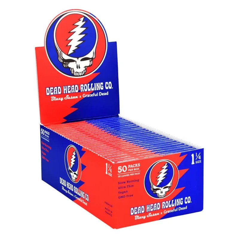 Blazy Susan Rolling Papers 1 ¼" Size 50ct. | Assorted Colors