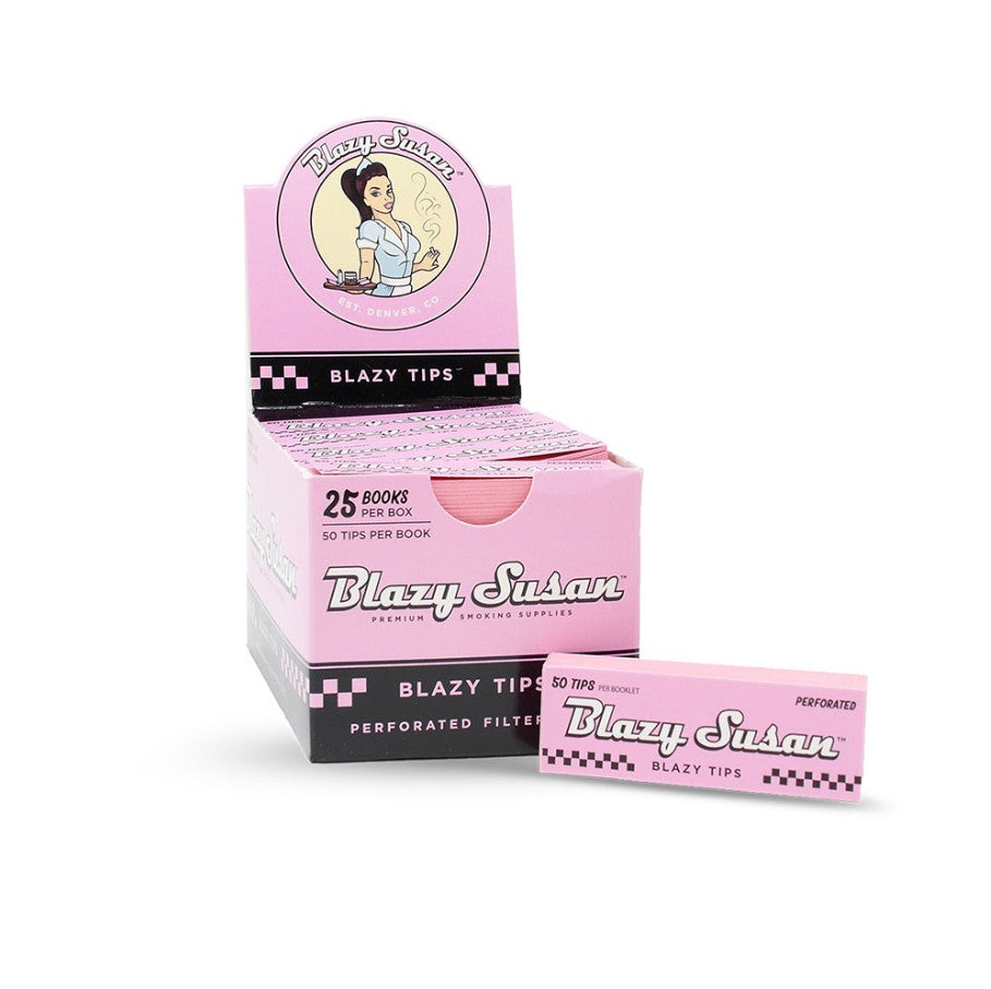 Blazy Susan Filter Tips 25pk/50ct