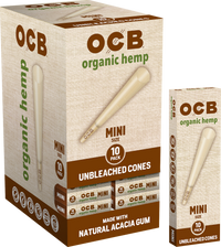 24CT Display | OCB Organic Hemp Pre Rolled Cones