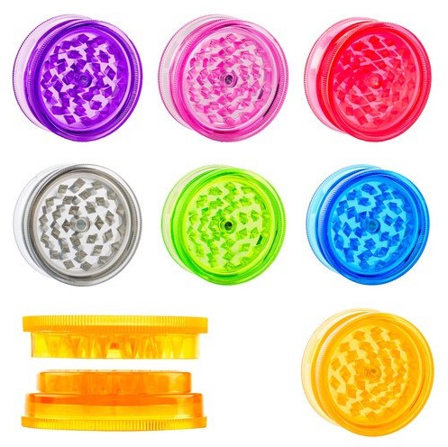 60mm 2-Piece Acrylic Grinder | 24ct