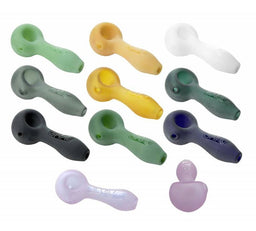 GRAV® Sandblasted Spoon Pipe | Assorted Colors