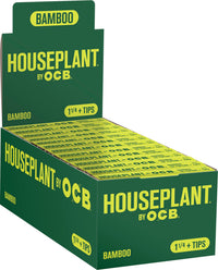 24CT House Plant OCB Bamboo Rolling Papers