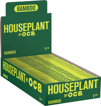 24CT House Plant OCB Bamboo Rolling Papers