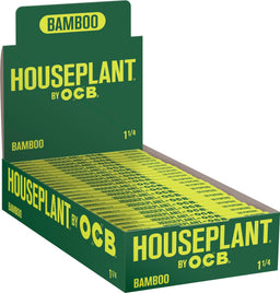 24CT House Plant OCB Bamboo Rolling Papers