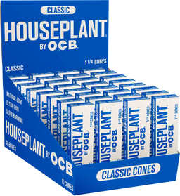 32CT Display House Plant by OCB Classic Pre Rolled Cones
