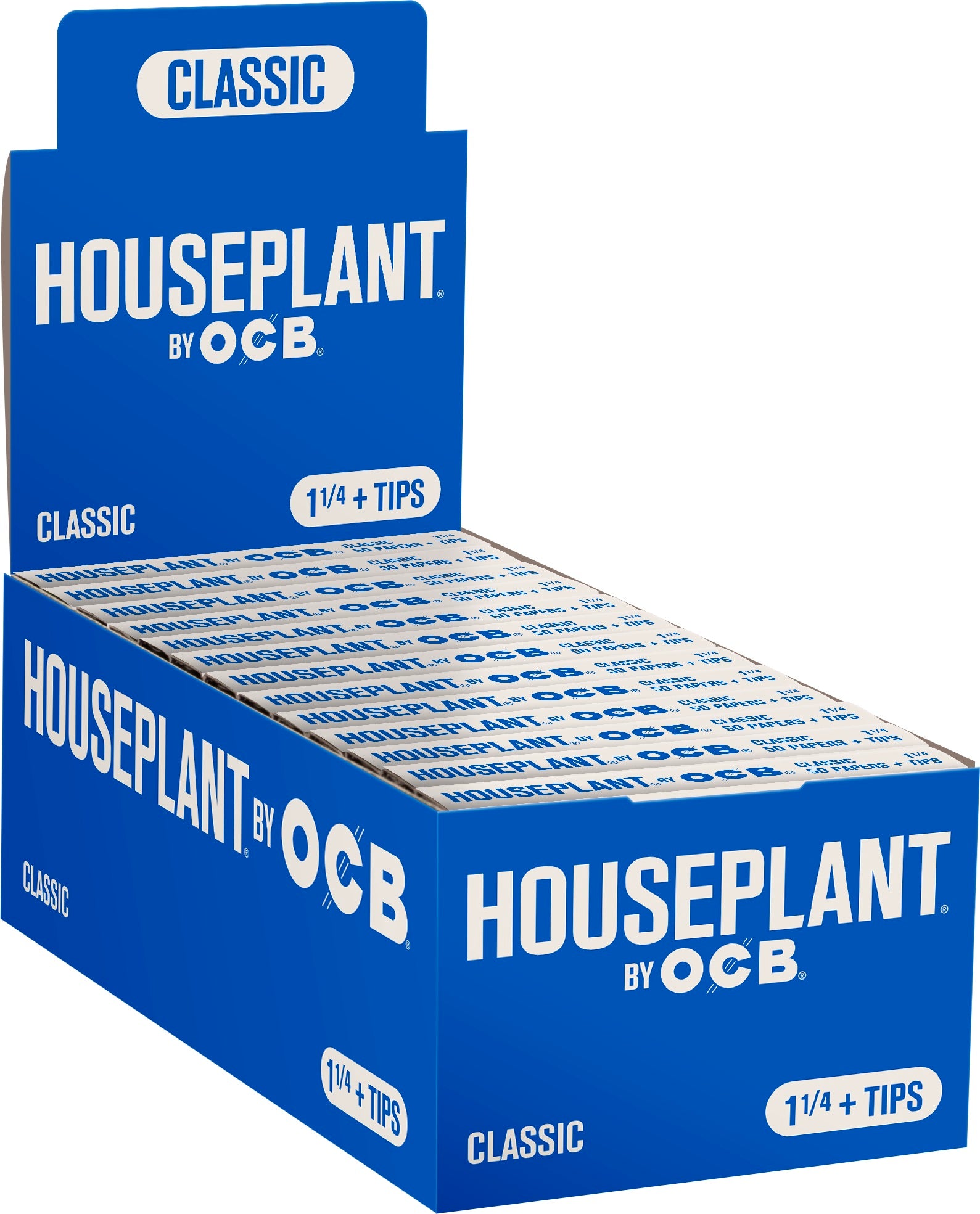 24CT House Plant OCB Classic Rolling Papers