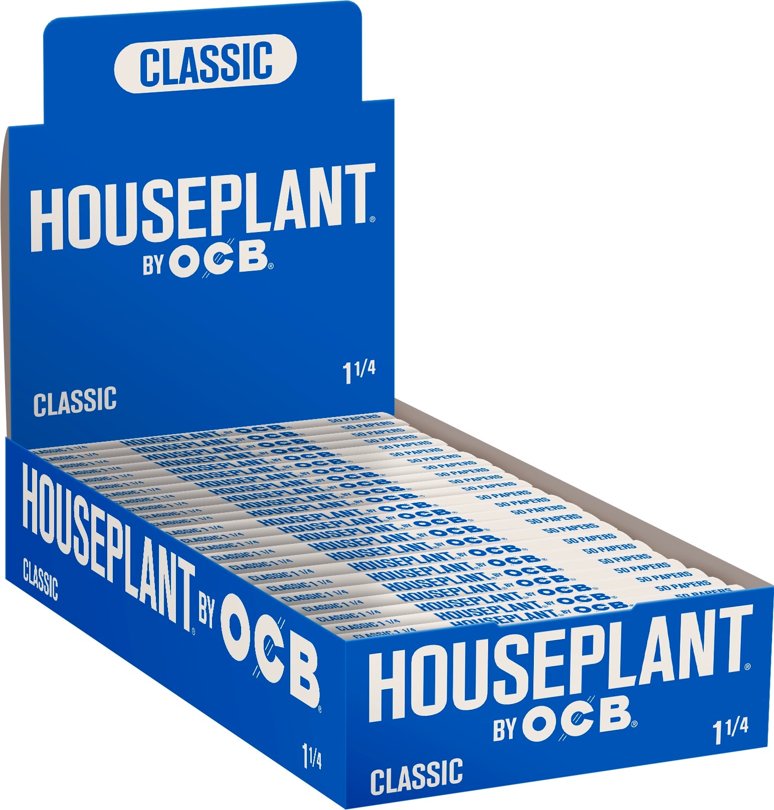 24CT House Plant OCB Classic Rolling Papers