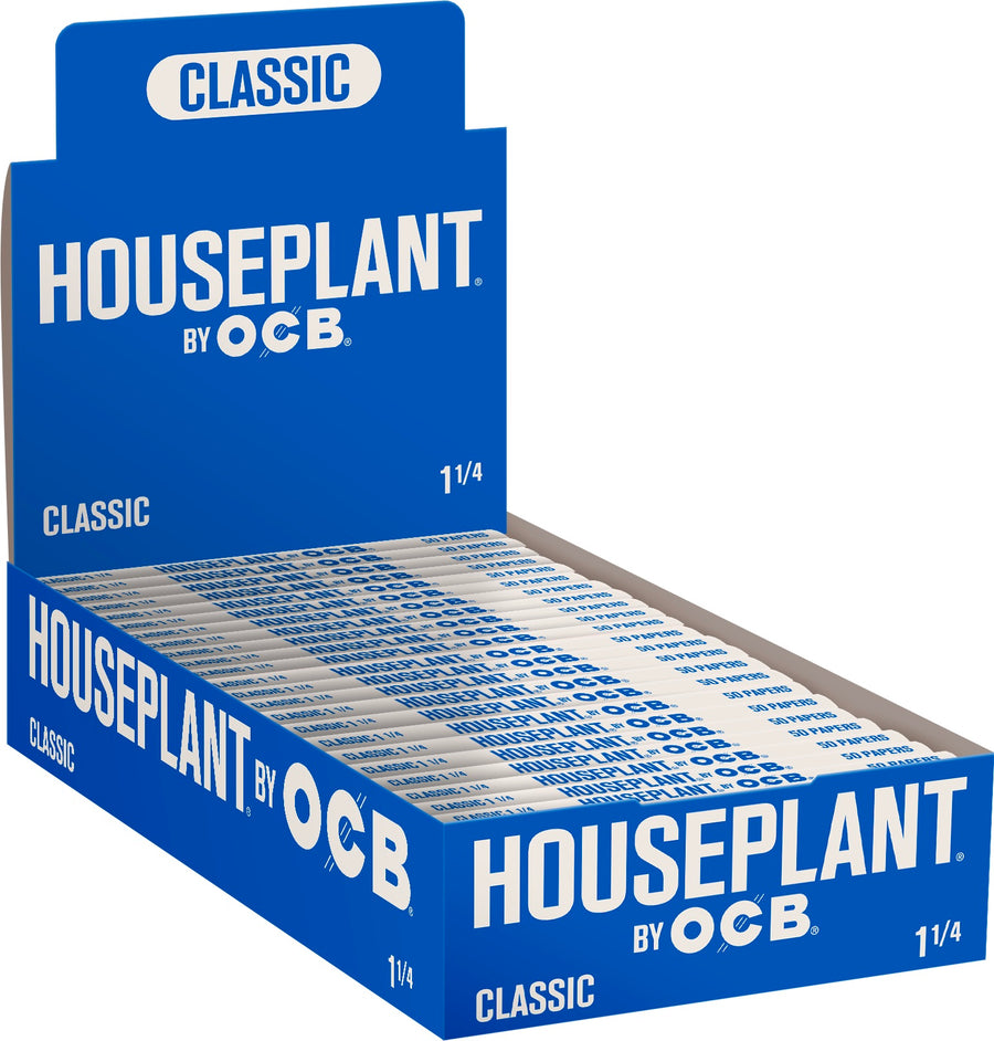 24CT House Plant OCB Classic Rolling Papers