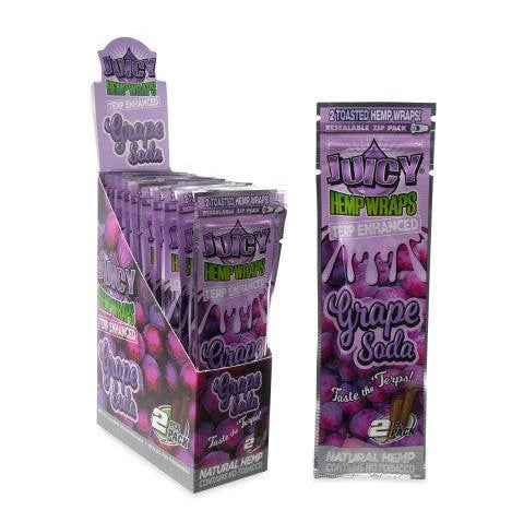 Juicy Terpene Enhanced Hemp Wraps 25pk/2ct