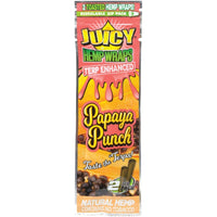 Juicy Terpene Enhanced Hemp Wraps 25pk/2ct
