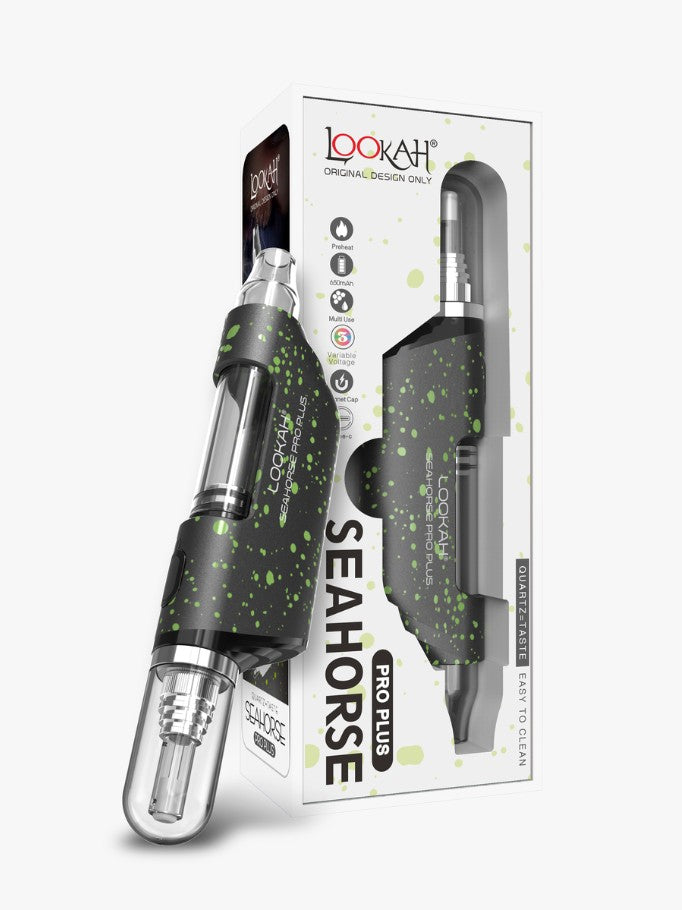 Lookah Seahorse Pro PLUS 650mAh 2-in-1 Electric Nectar Collector & Battery | Spatter Series