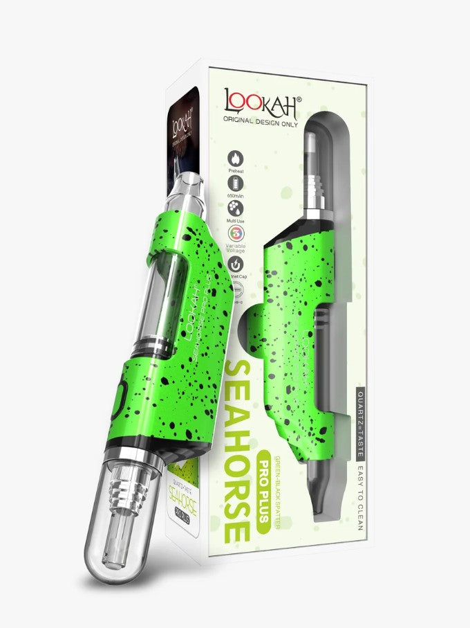 Lookah Seahorse Pro PLUS 650mAh 2-in-1 Electric Nectar Collector & Battery | Spatter Series