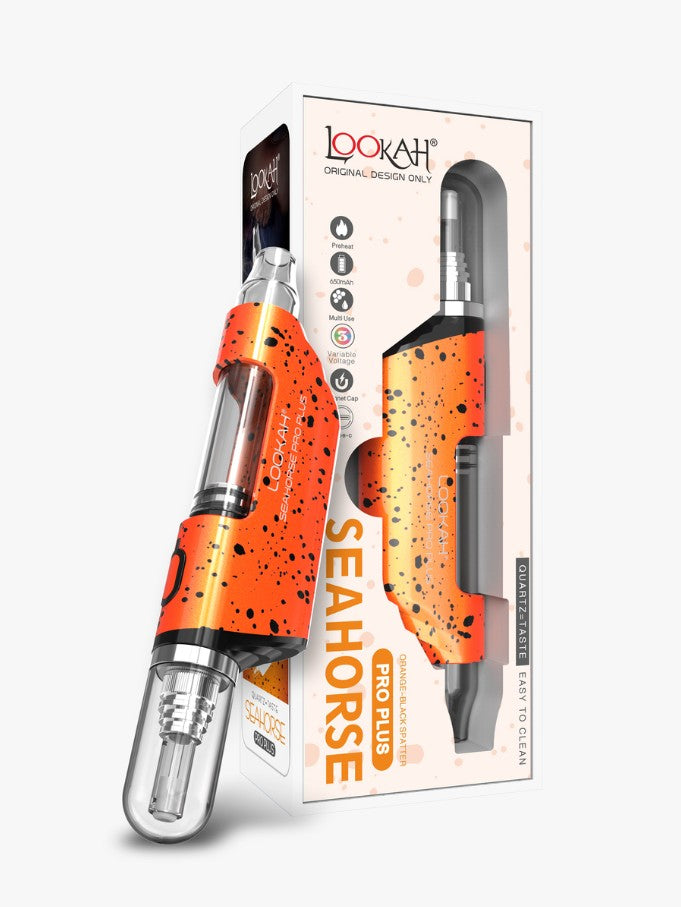 Lookah Seahorse Pro PLUS 650mAh 2-in-1 Electric Nectar Collector & Battery | Spatter Series