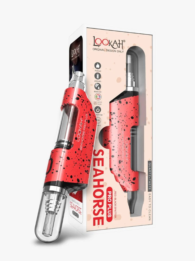 Lookah Seahorse Pro PLUS 650mAh 2-in-1 Electric Nectar Collector & Battery | Spatter Series