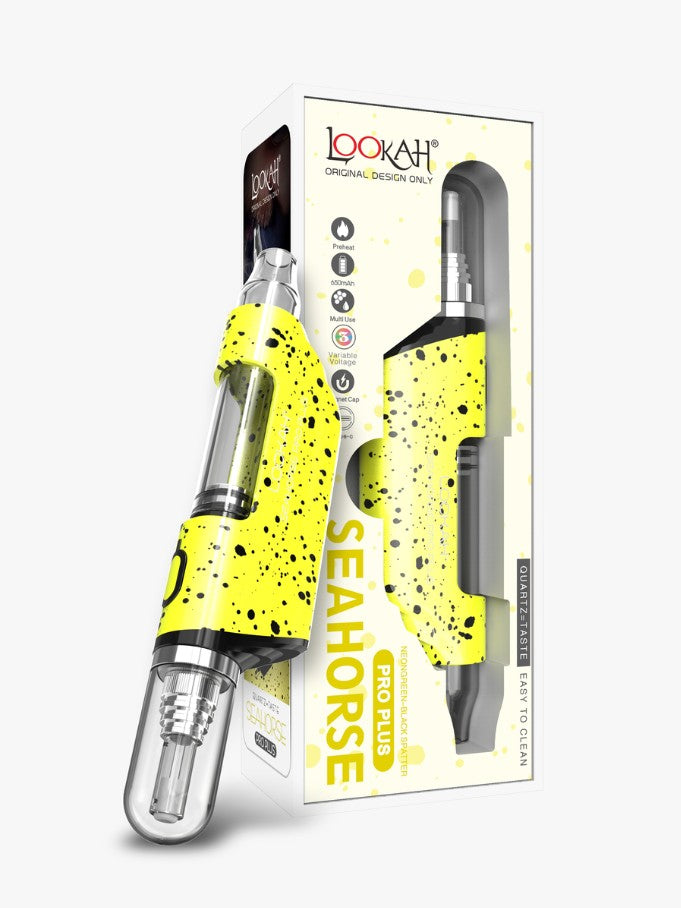 Lookah Seahorse Pro PLUS 650mAh 2-in-1 Electric Nectar Collector & Battery | Spatter Series