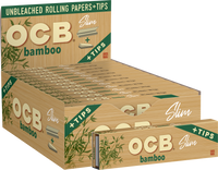 24CT Display | OCB Bamboo Rolling Papers