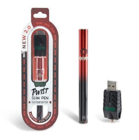 Ooze Twist Slim 2.0 320mAh Battery w/ Charger